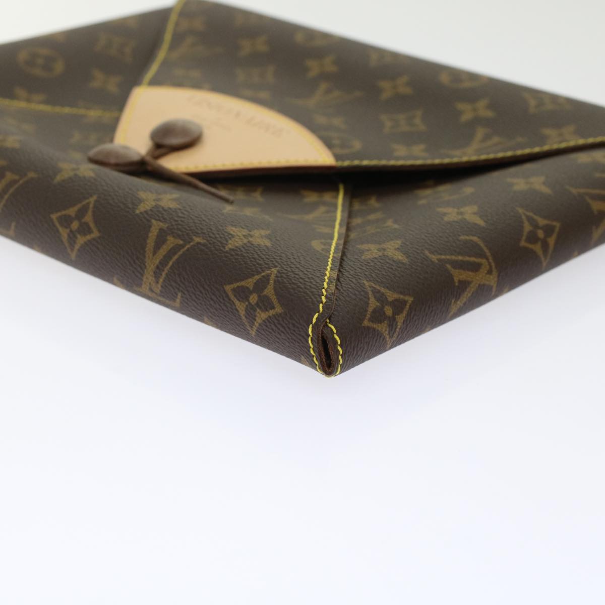 LOUIS VUITTON Monogram Visionaire Briefcase M99045 LV Auth 49525A