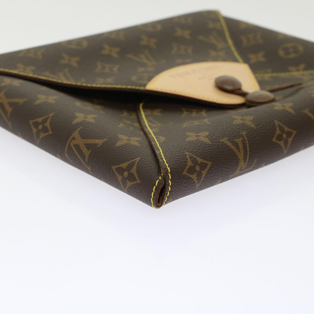 LOUIS VUITTON Monogram Visionaire Briefcase M99045 LV Auth 49525A