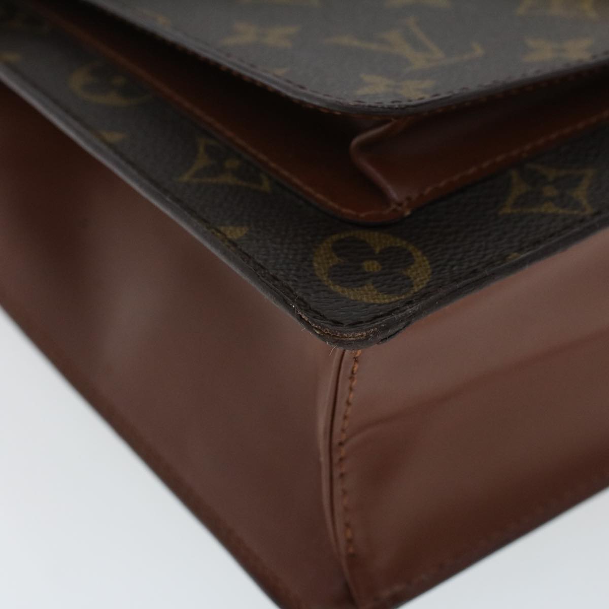 LOUIS VUITTON Monogram Monceau Hand Bag 2way M51185 LV Auth 49529