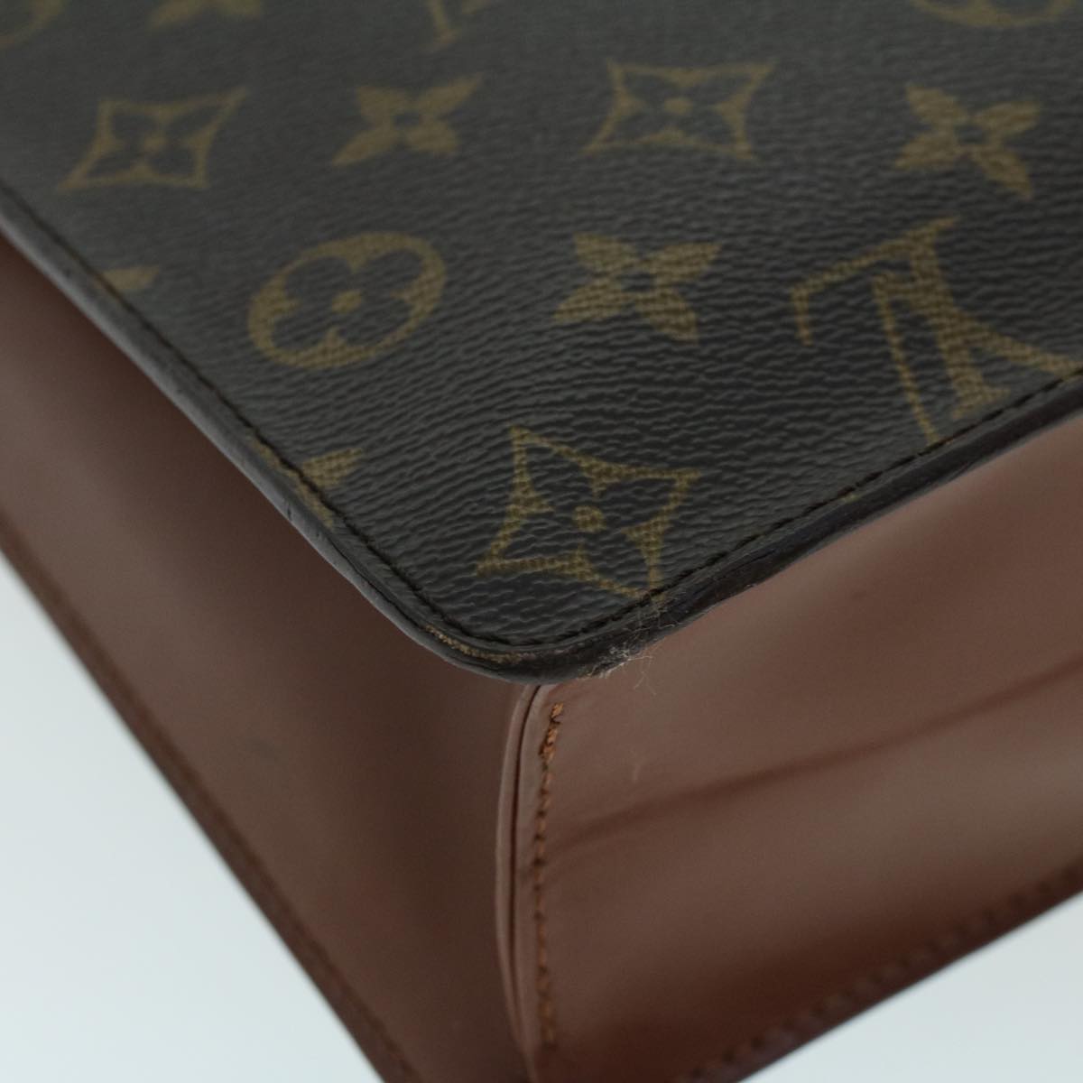 LOUIS VUITTON Monogram Monceau Hand Bag 2way M51185 LV Auth 49529