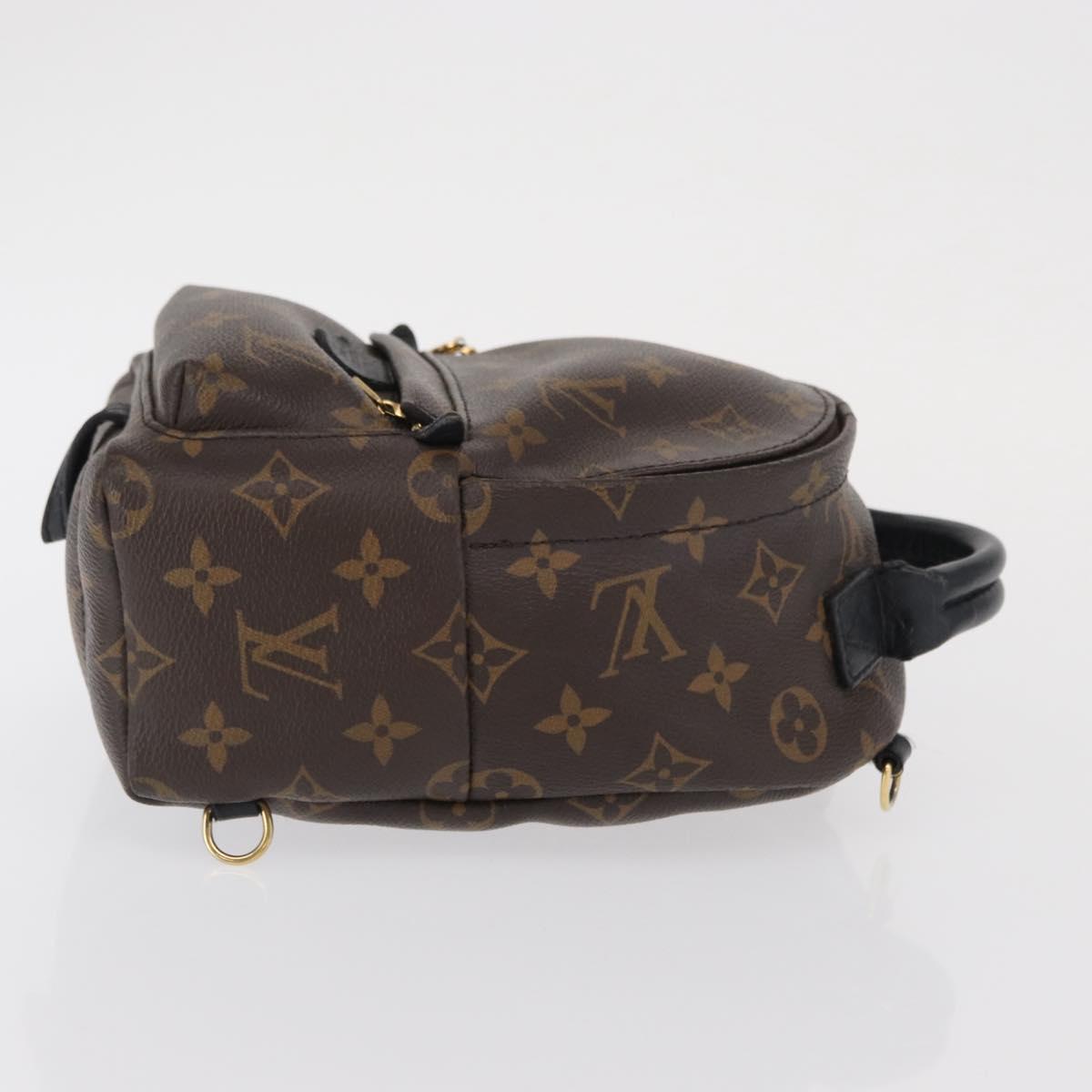 LOUIS VUITTON Monogram Palm Springs MINI Backpack M44873 LV Auth 49550