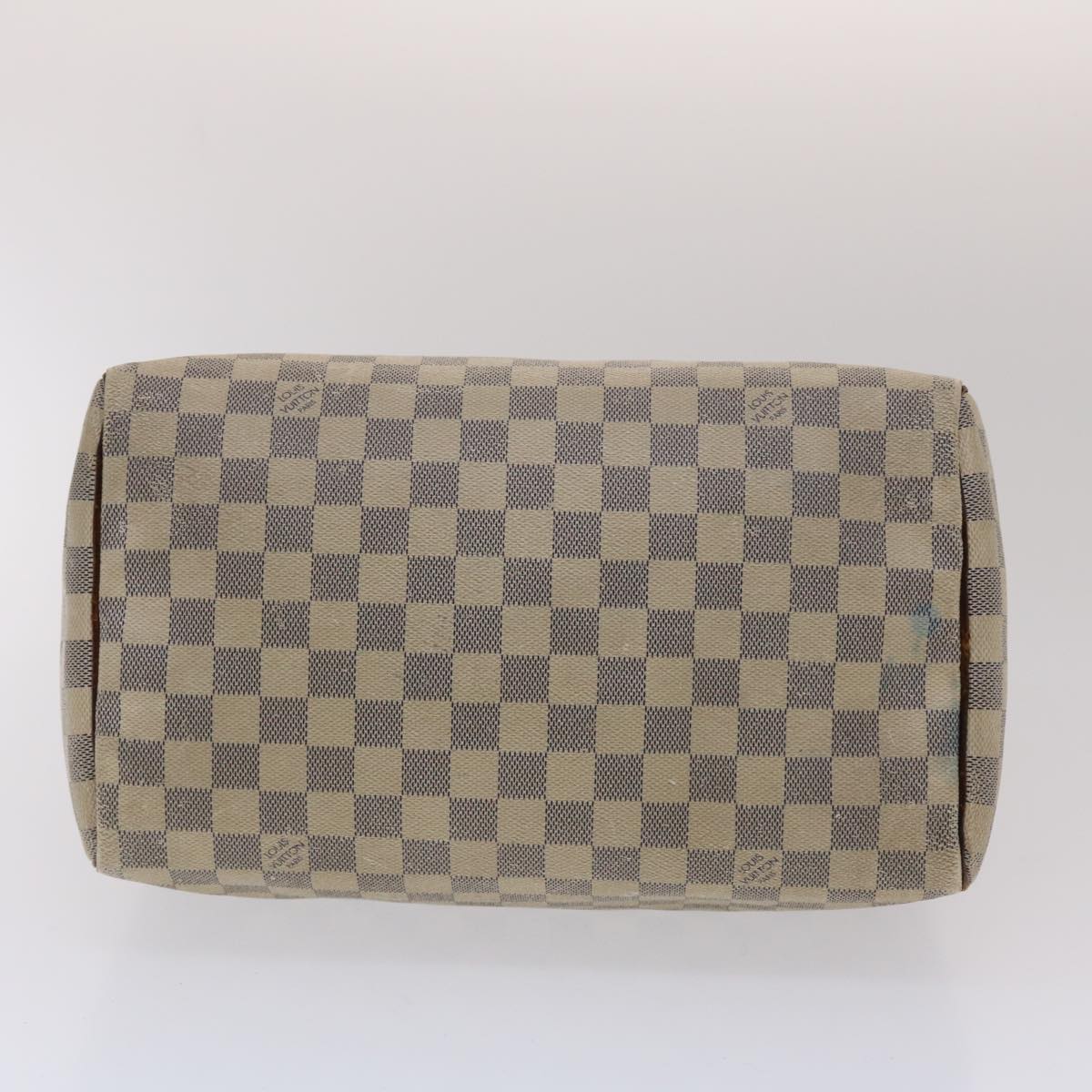 LOUIS VUITTON Damier Azur Speedy 30 Hand Bag N41533 LV Auth 49583