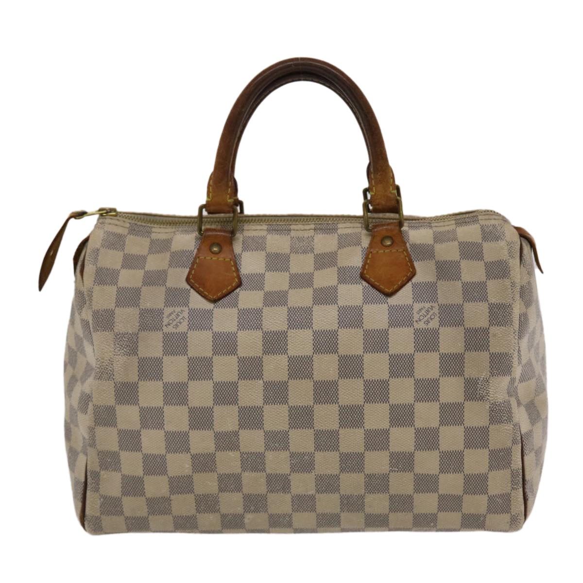 LOUIS VUITTON Damier Azur Speedy 30 Hand Bag N41533 LV Auth 49583