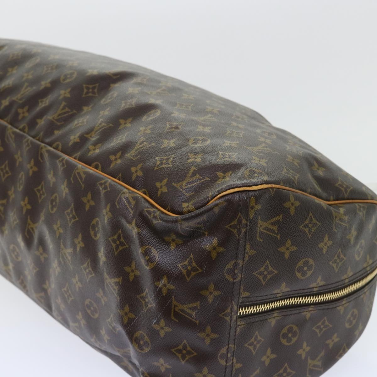 LOUIS VUITTON Monogram Sac Plein Air Long Boston Bag M41440 LV Auth 49621