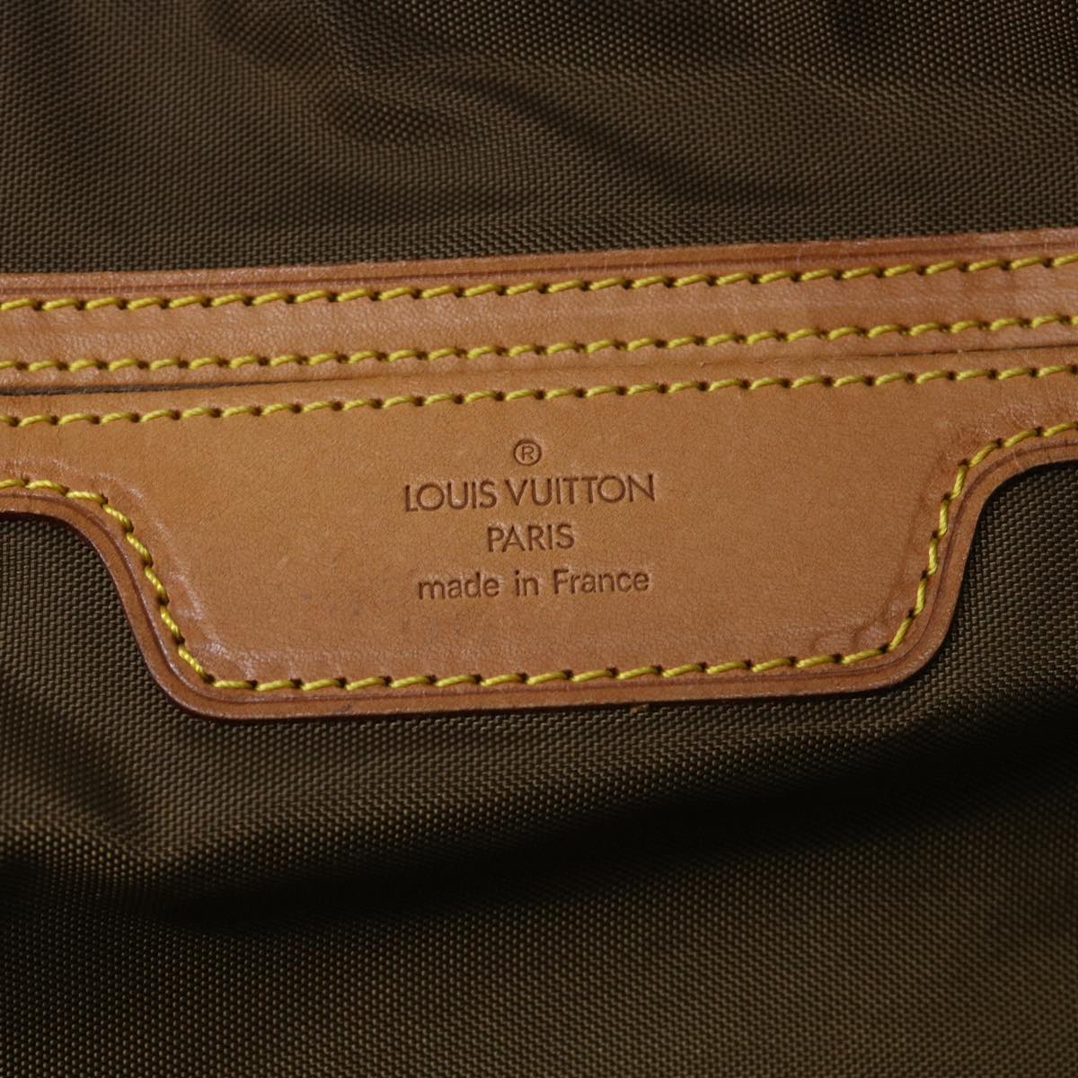 LOUIS VUITTON Monogram Sac Plein Air Long Boston Bag M41440 LV Auth 49621