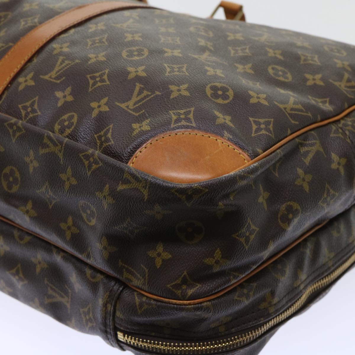 LOUIS VUITTON Monogram Sac Trowa Posh 55 Boston Bag M41375 LV Auth 49622