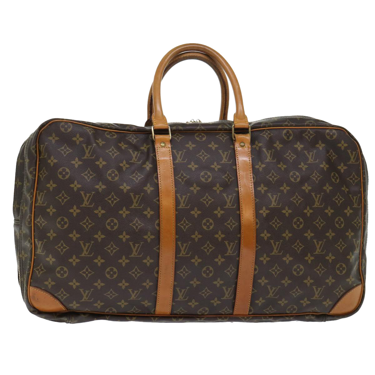 LOUIS VUITTON Monogram Sac Trowa Posh 55 Boston Bag M41375 LV Auth 49622