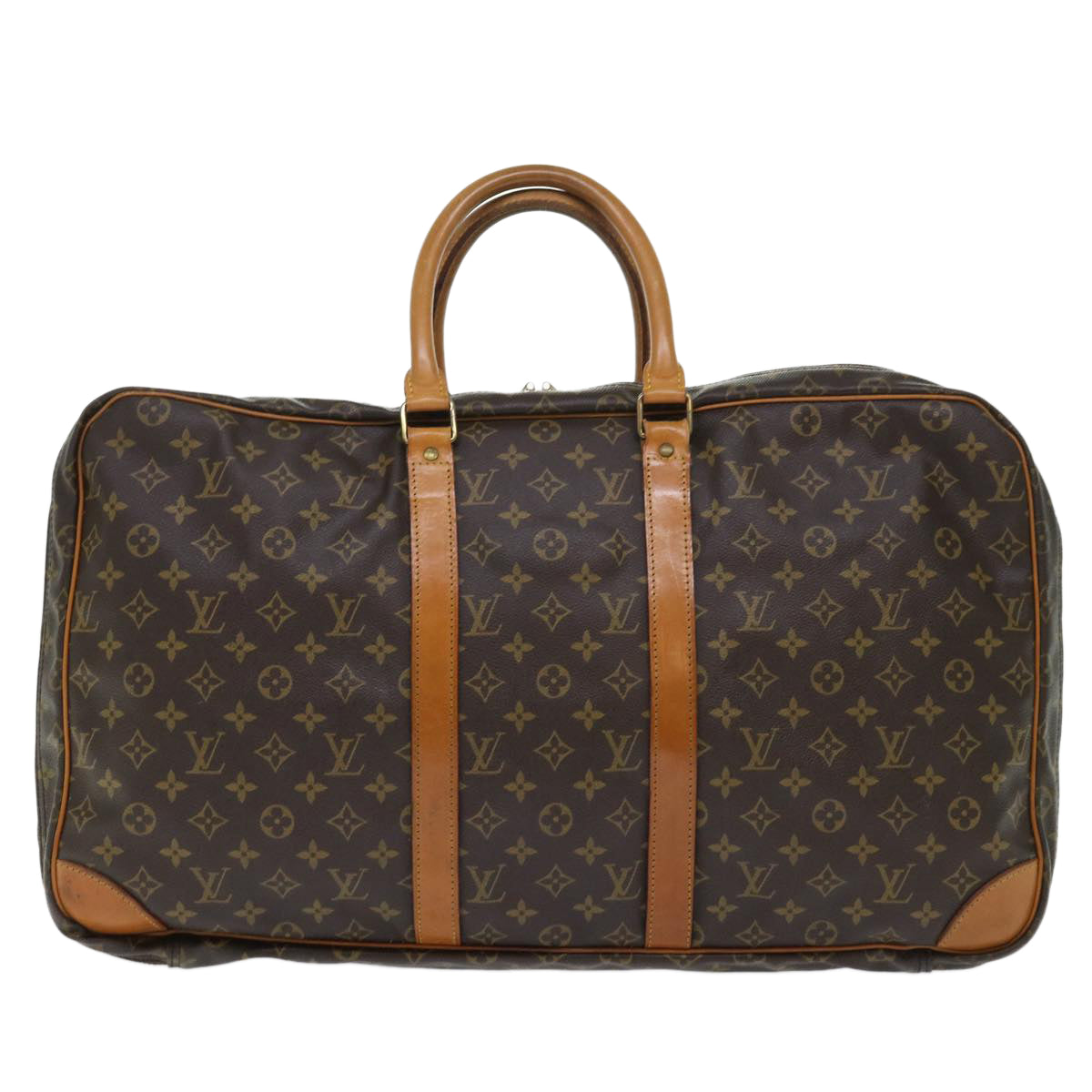 LOUIS VUITTON Monogram Sac Trowa Posh 55 Boston Bag M41375 LV Auth 49622