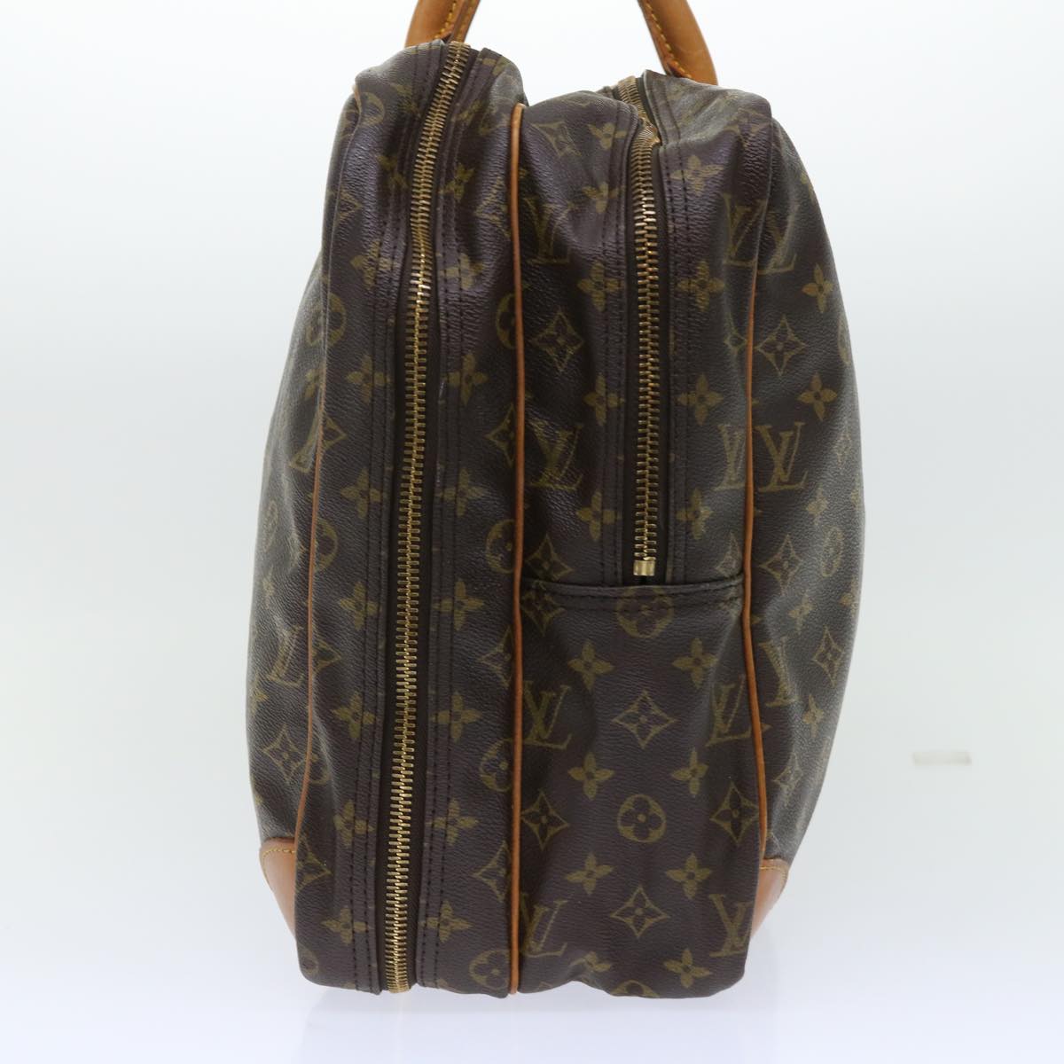 LOUIS VUITTON Monogram Sac Trowa Posh 55 Boston Bag M41375 LV Auth 49622