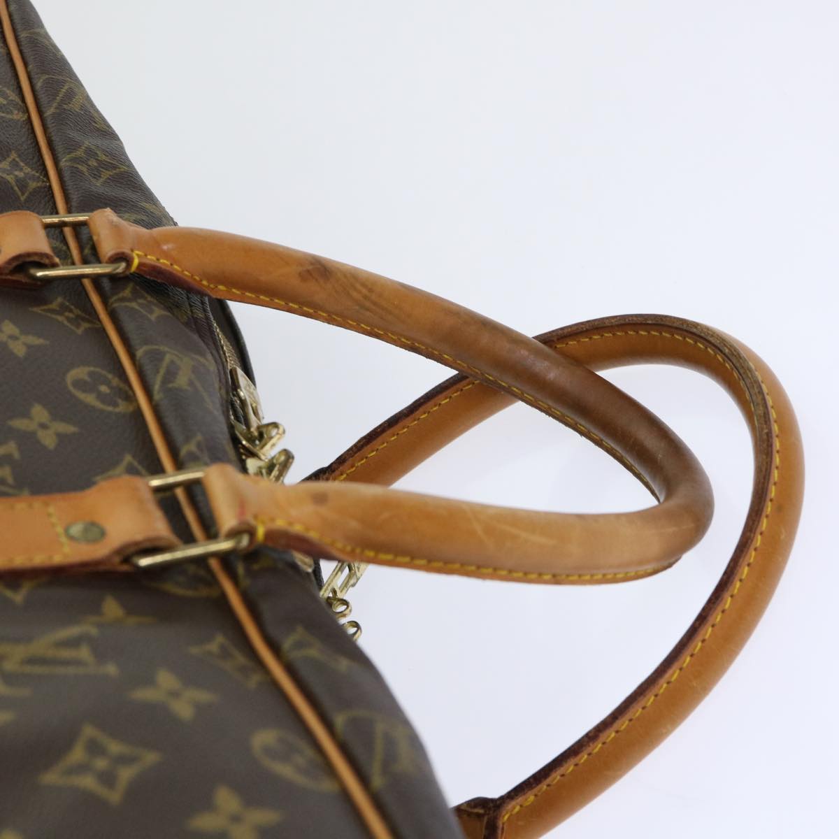 LOUIS VUITTON Monogram Sac Trowa Posh 55 Boston Bag M41375 LV Auth 49622