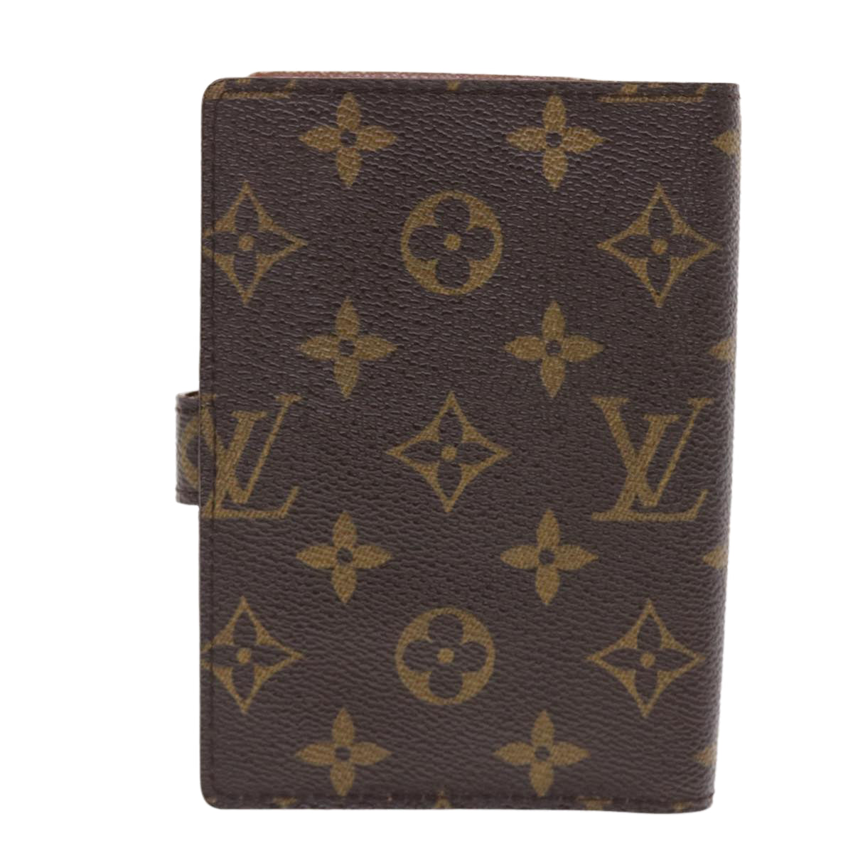 LOUIS VUITTON Monogram Agenda PM Day Planner Cover R20005 LV Auth 49645