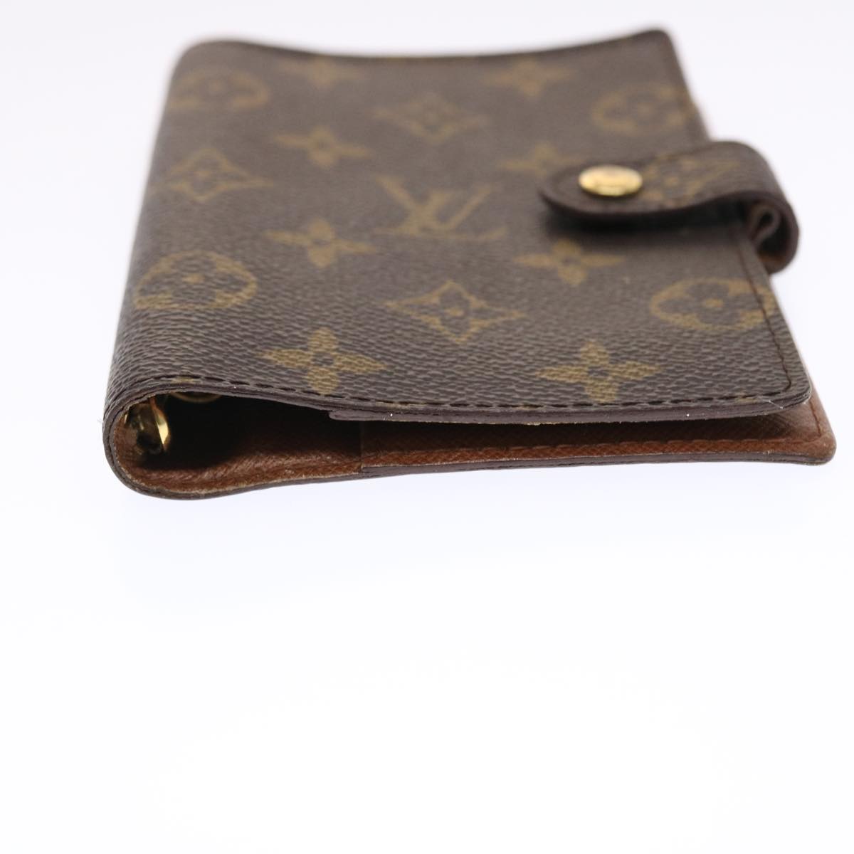 LOUIS VUITTON Monogram Agenda PM Day Planner Cover R20005 LV Auth 49645