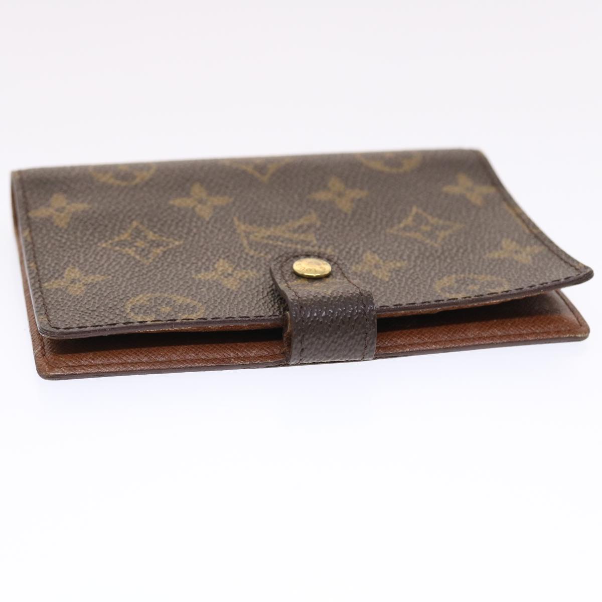 LOUIS VUITTON Monogram Agenda PM Day Planner Cover R20005 LV Auth 49645