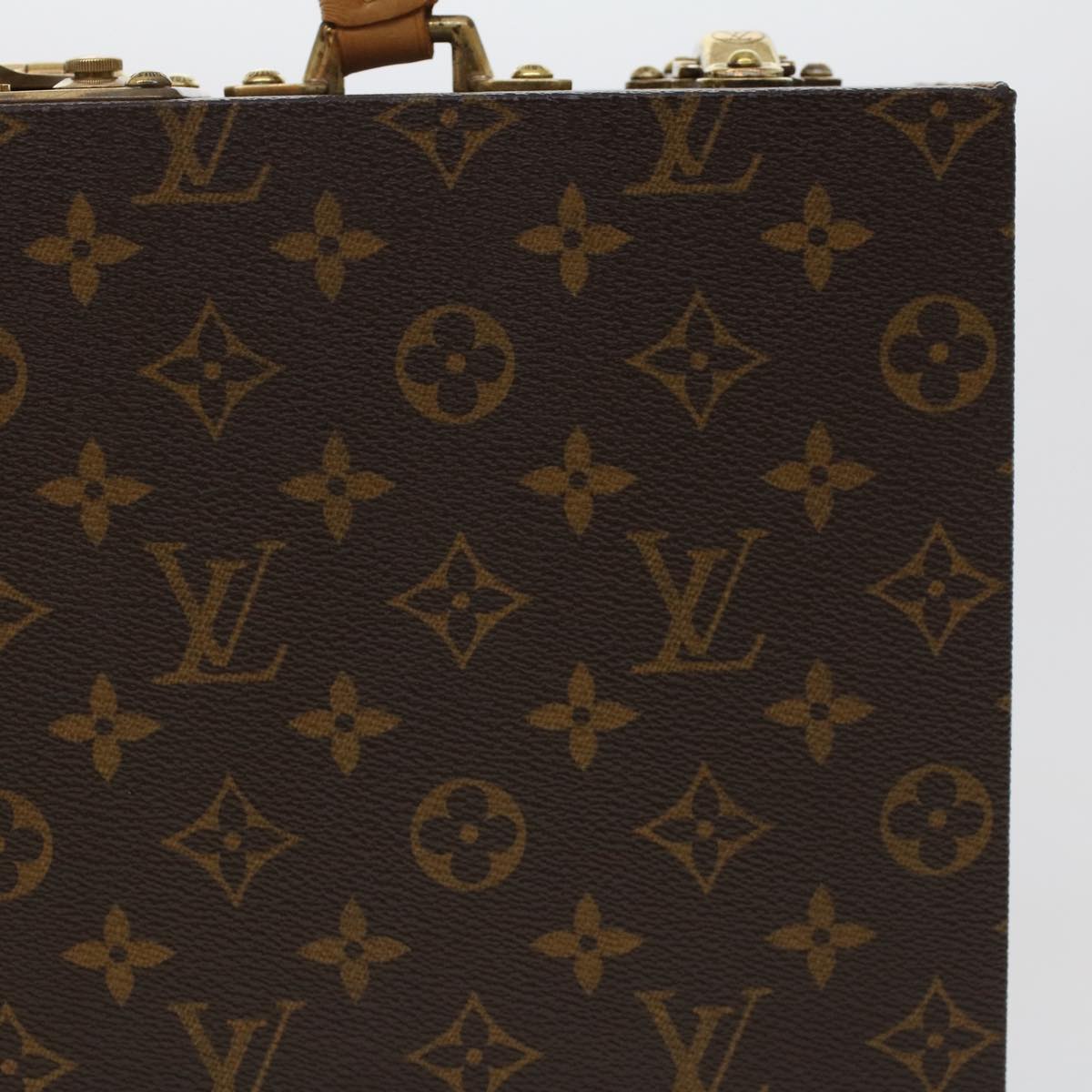 LOUIS VUITTON Monogram Boite Bijou Trunk M47120 LV Auth 49667SV