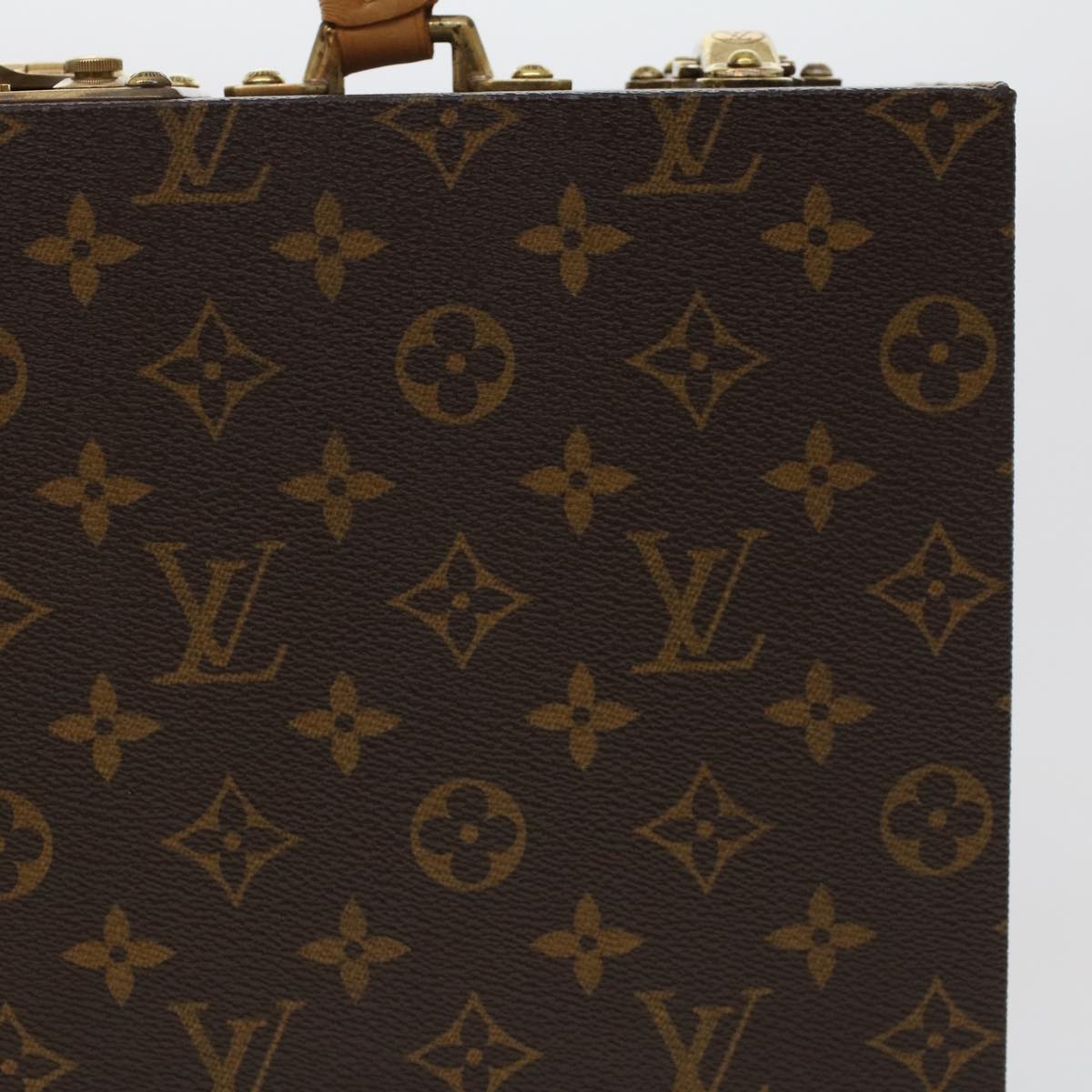 LOUIS VUITTON Monogram Boite Bijou Trunk M47120 LV Auth 49667A