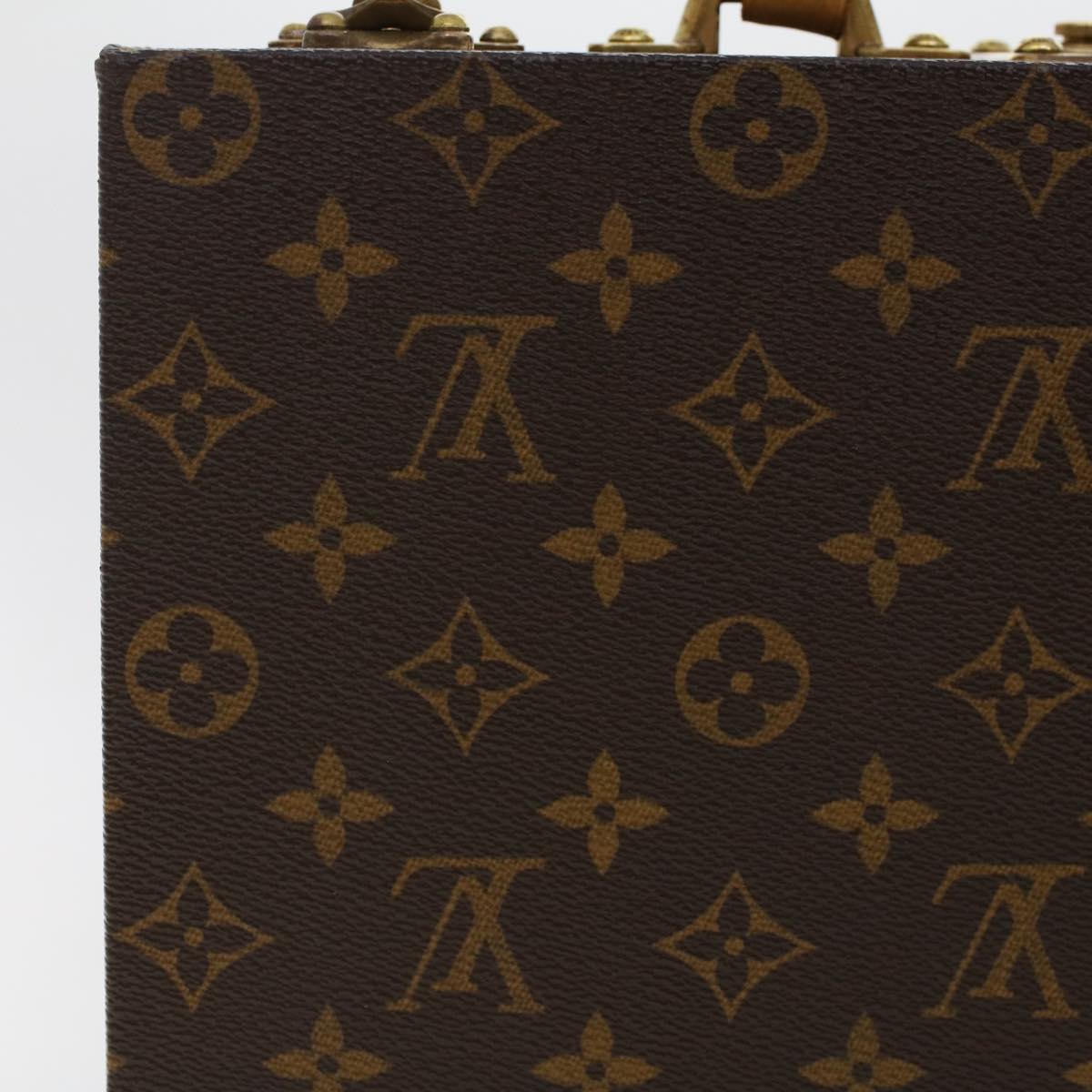 LOUIS VUITTON Monogram Boite Bijou Trunk M47120 LV Auth 49667A