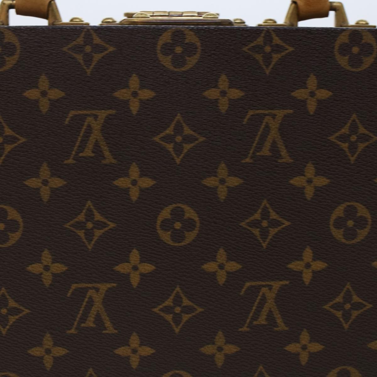 LOUIS VUITTON Monogram Boite Bijou Trunk M47120 LV Auth 49667A