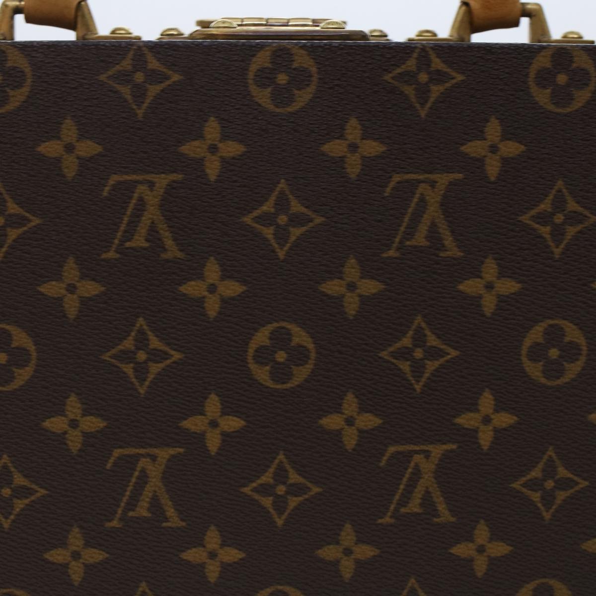 LOUIS VUITTON Monogram Boite Bijou Trunk M47120 LV Auth 49667SV