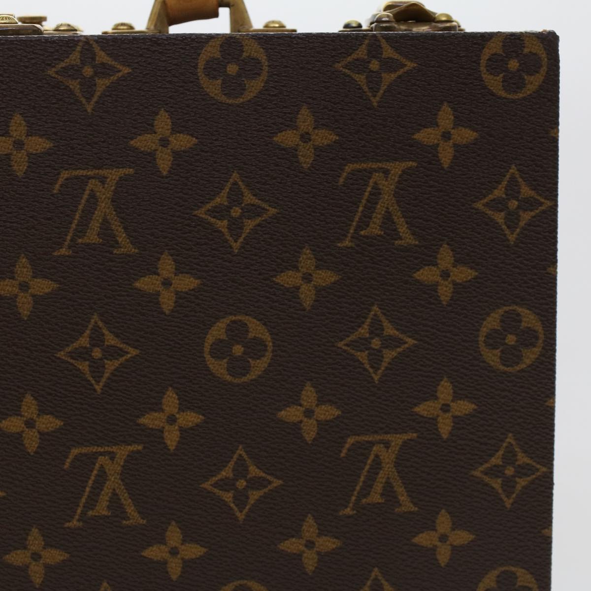 LOUIS VUITTON Monogram Boite Bijou Trunk M47120 LV Auth 49667A