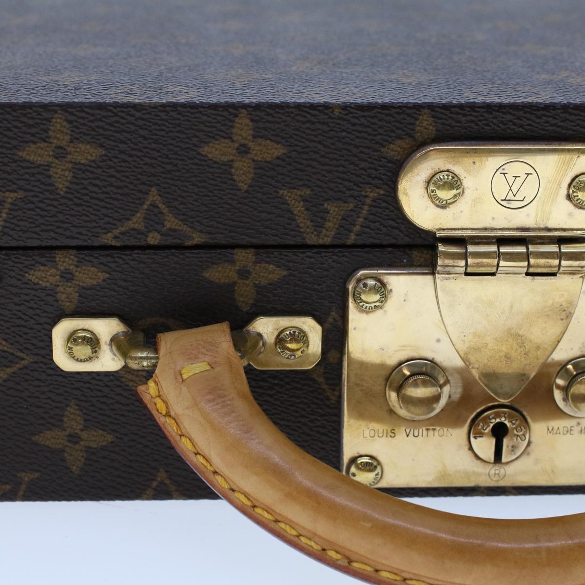 LOUIS VUITTON Monogram Boite Bijou Trunk M47120 LV Auth 49667A