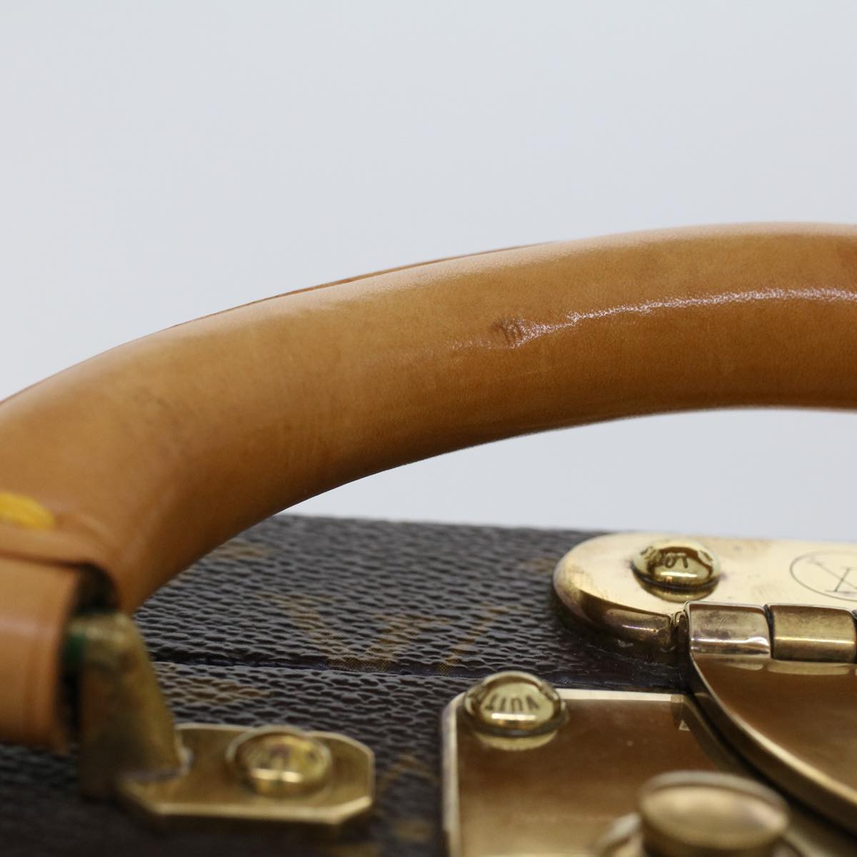 LOUIS VUITTON Monogram Boite Bijou Trunk M47120 LV Auth 49667SV