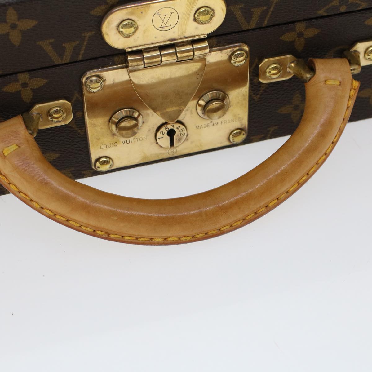 LOUIS VUITTON Monogram Boite Bijou Trunk M47120 LV Auth 49667SV