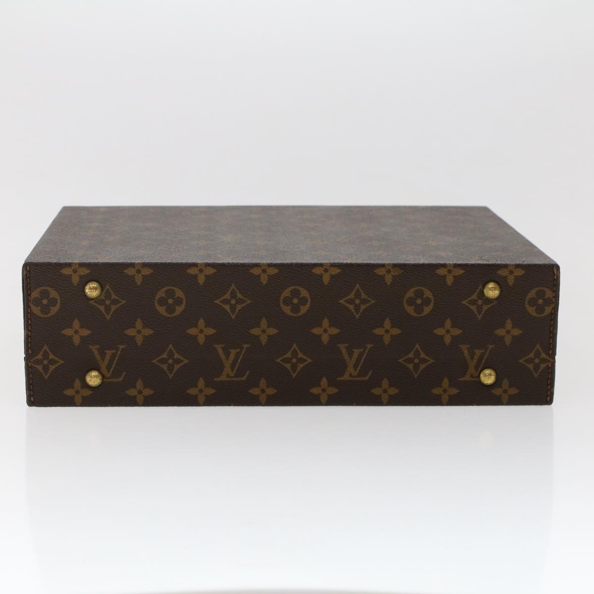 LOUIS VUITTON Monogram Boite Bijou Trunk M47120 LV Auth 49667A