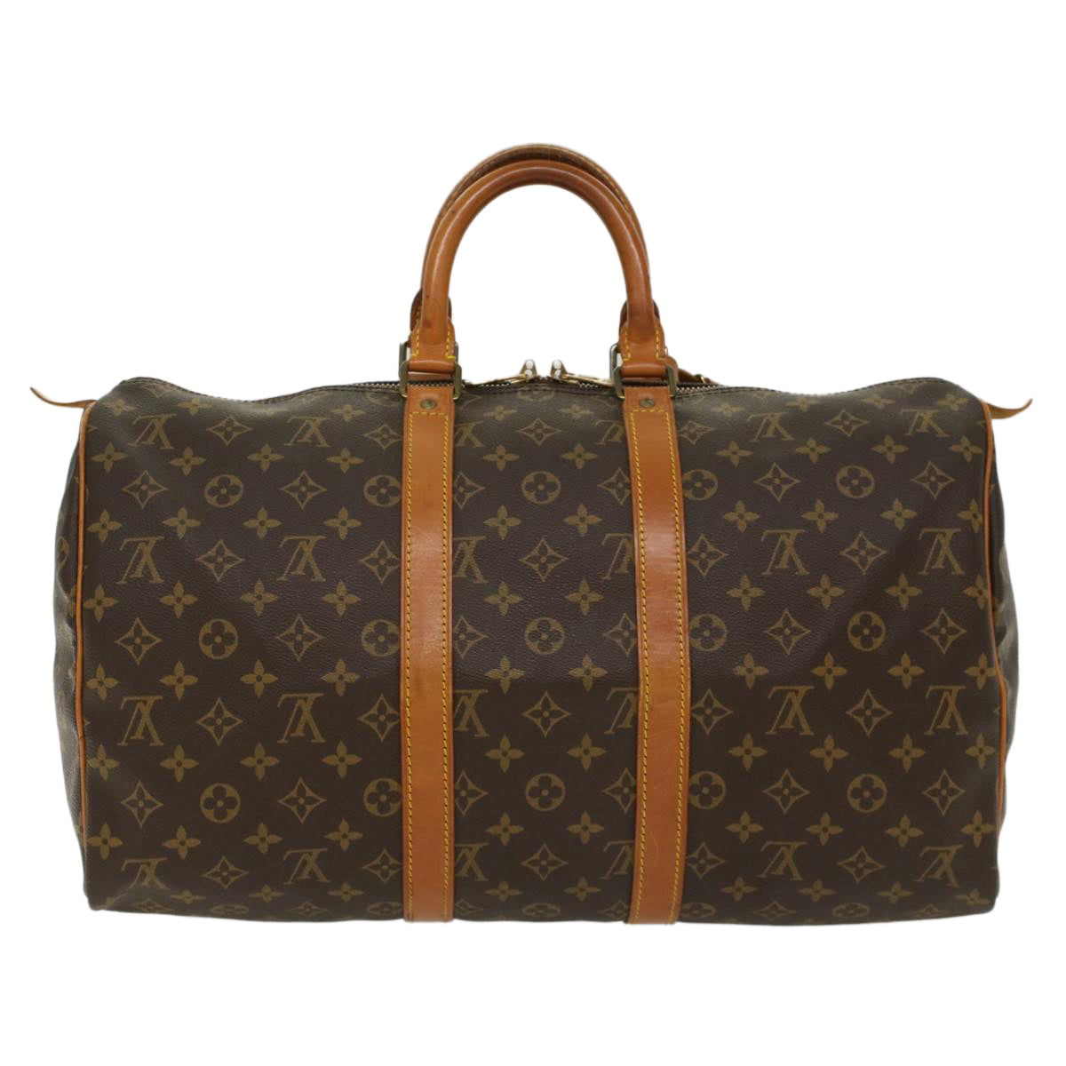 LOUIS VUITTON Monogram Keepall 45 Boston Bag M41428 LV Auth 49726