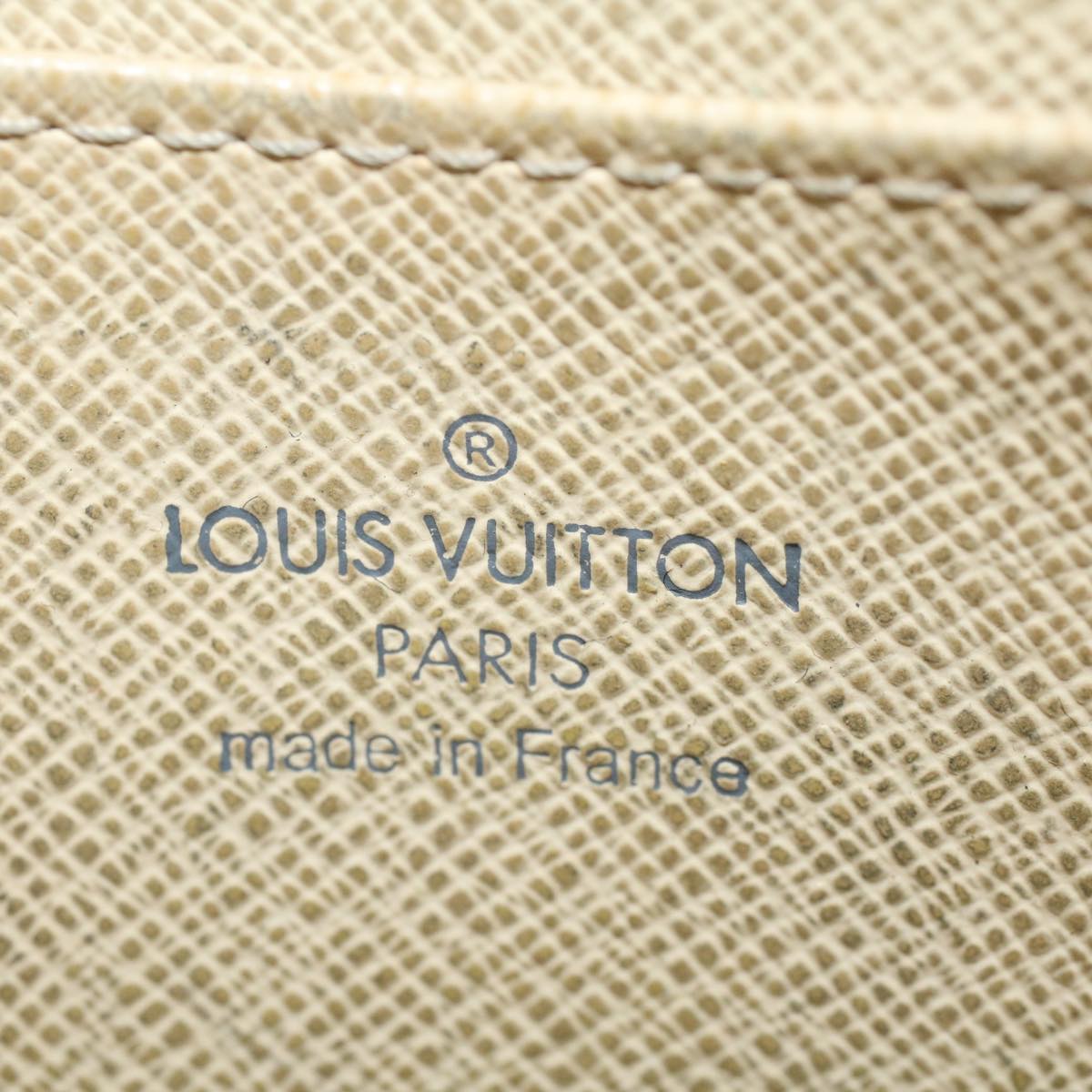 LOUIS VUITTON Damier Azur Zippy Coin Purse N63069 LV Auth 49860