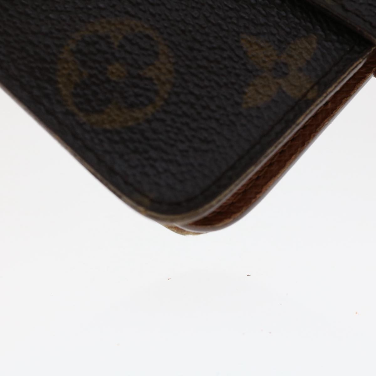 LOUIS VUITTON Monogram Compact Zip Wallet M61667 LV Auth 49879