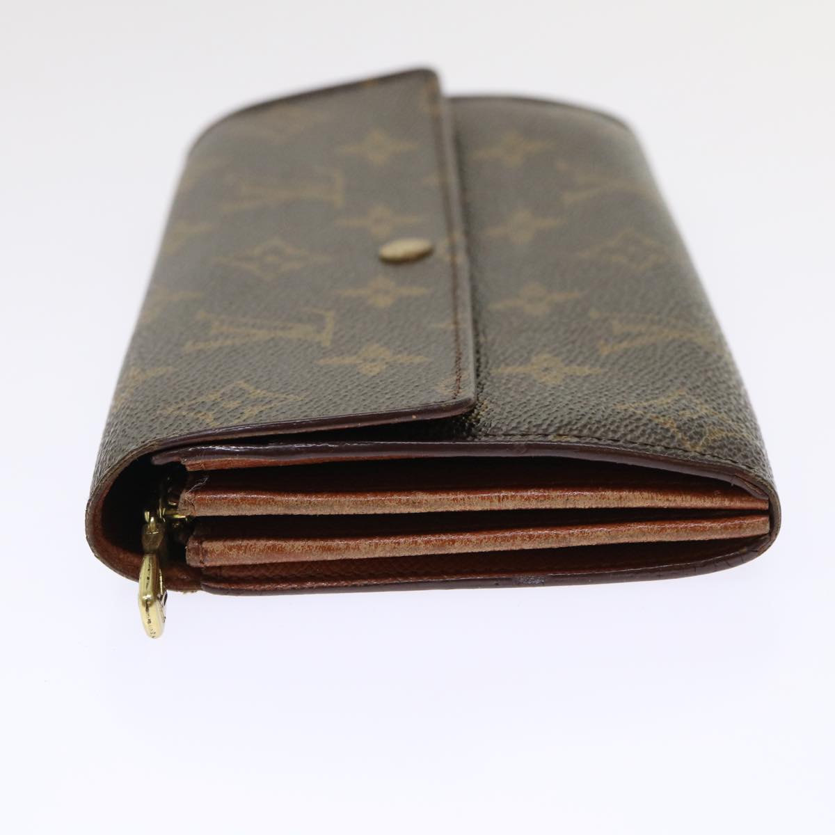 LOUIS VUITTON Monogram Portefeuille Sarah Long Wallet M60531 LV Auth 49946