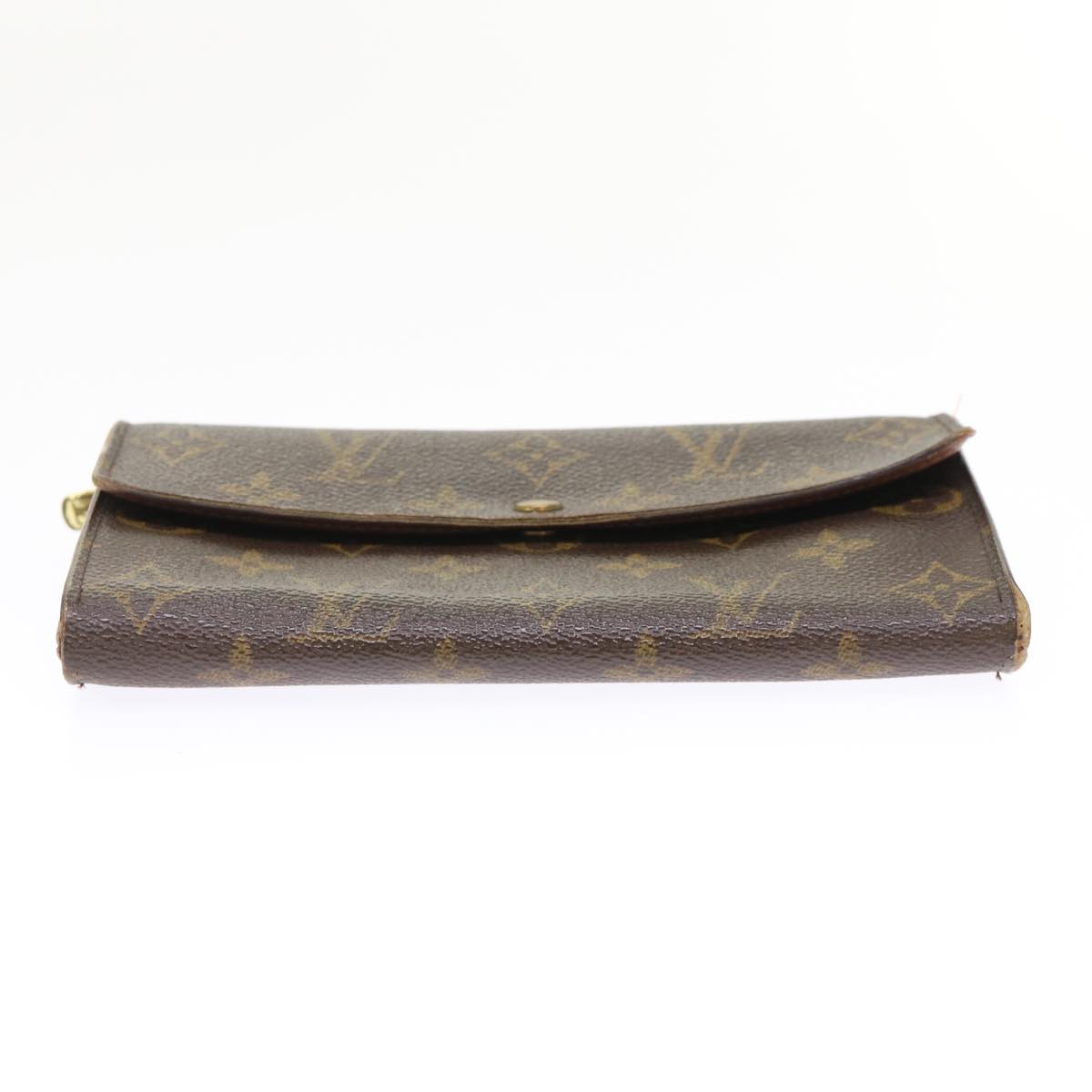 LOUIS VUITTON Monogram Portefeuille Sarah Long Wallet M60531 LV Auth 49947