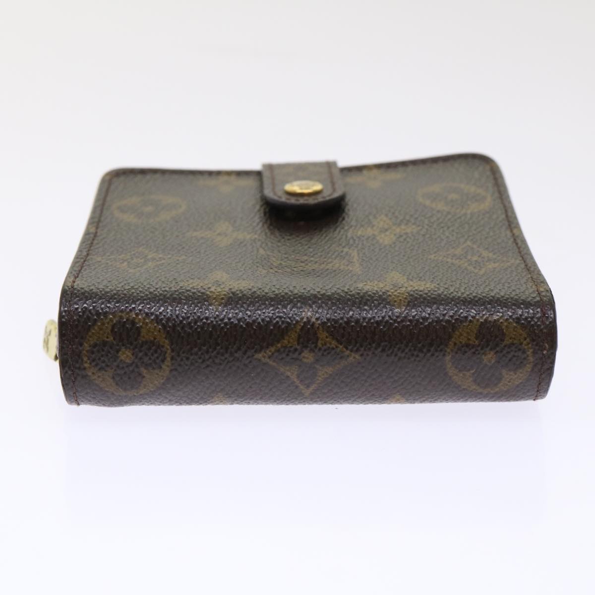 LOUIS VUITTON Monogram Compact Zip Wallet M61667 LV Auth 49948