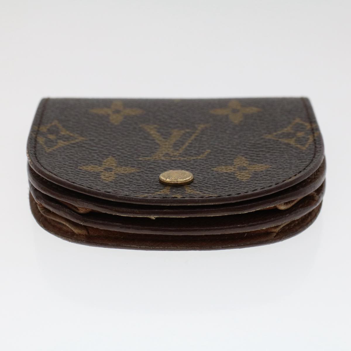 LOUIS VUITTON Monogram Porte Monnaie Guze Coin Purse M61970 LV Auth 49950