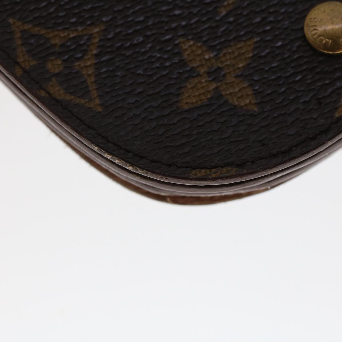 LOUIS VUITTON Monogram Porte Monnaie Guze Coin Purse M61970 LV Auth 49950