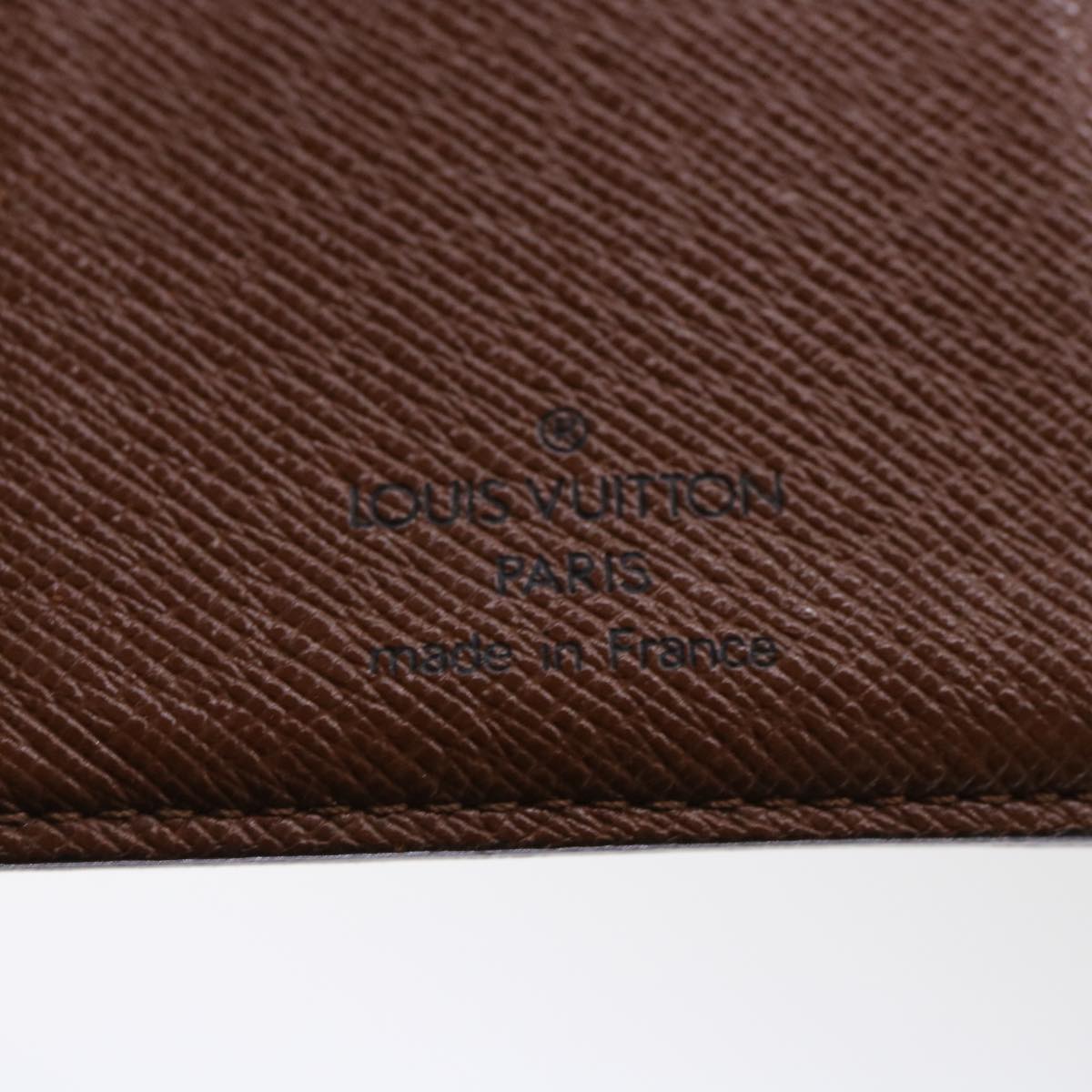 LOUIS VUITTON Monogram Porte Monnaie Billets Viennois Wallet M61663 Auth 49951