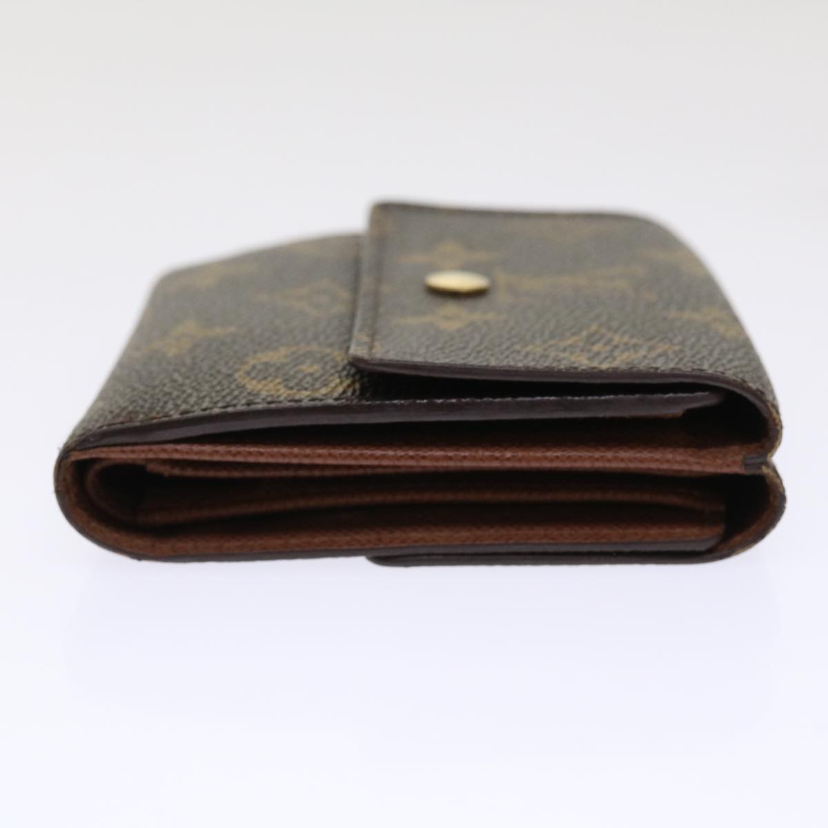 LOUIS VUITTON Monogram Porte Monnaie Bier Cartes Crdit Wallet M61652 Auth 49954