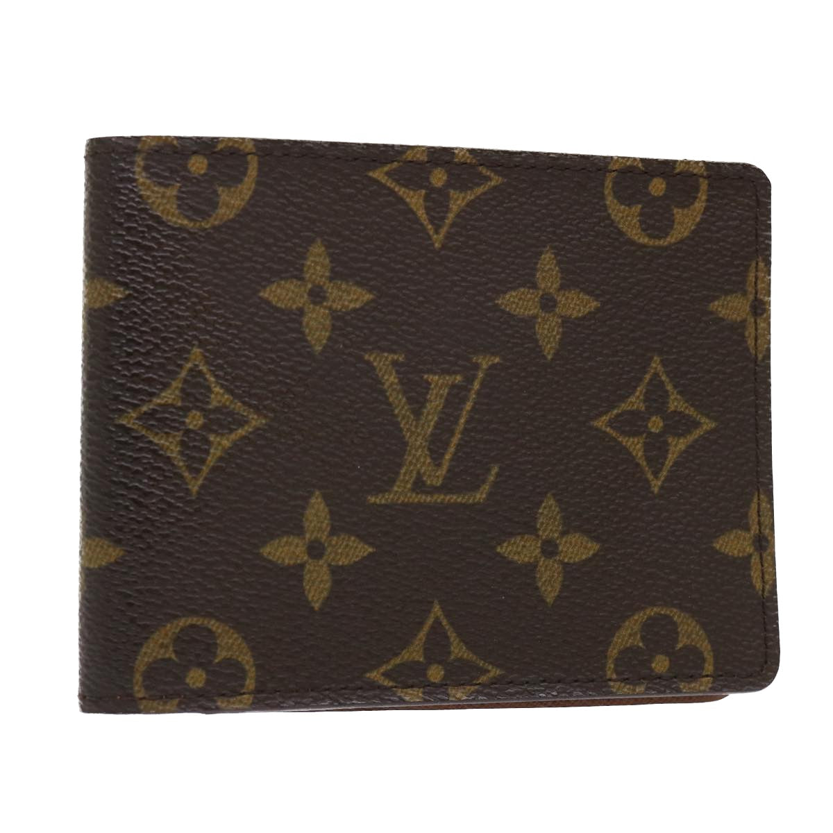 LOUIS VUITTON Monogram Portefeuille Multipull Bifold Wallet M60895 Auth 49956