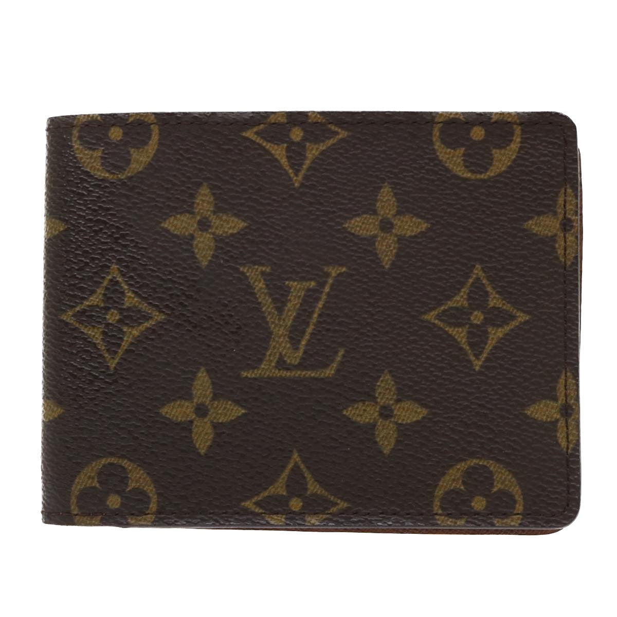 LOUIS VUITTON Monogram Portefeuille Multipull Bifold Wallet M60895 Auth 49956