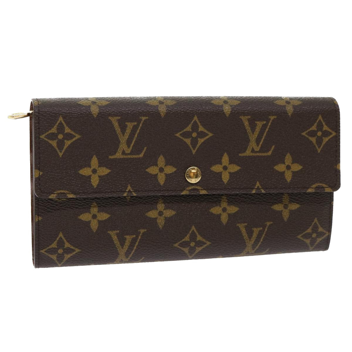 LOUIS VUITTON Monogram Portefeuille Sarah Long Wallet M61734 LV Auth 49957A