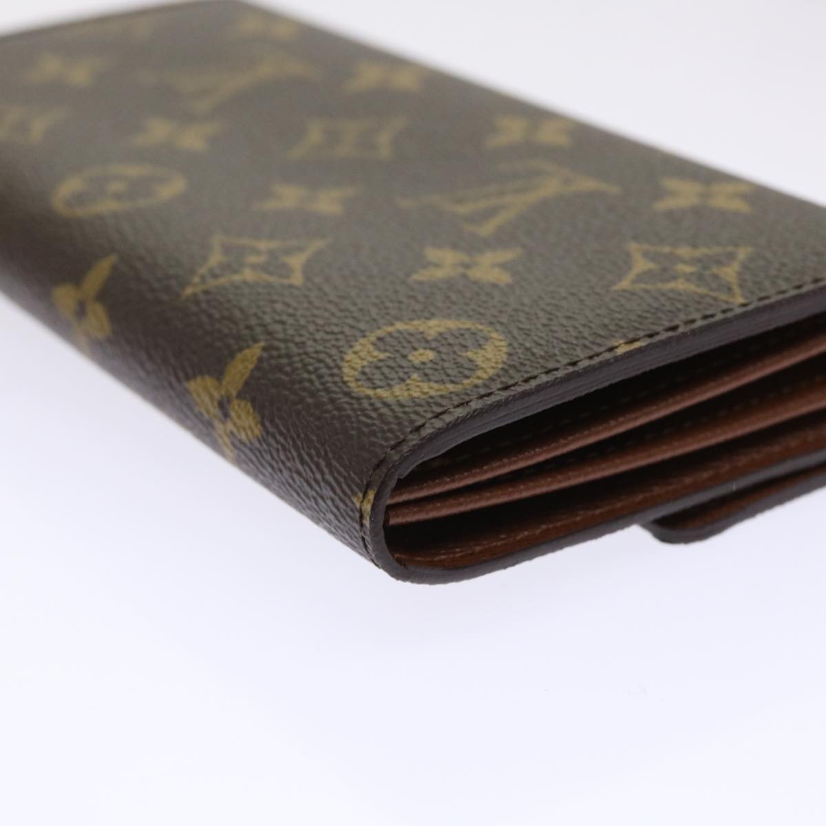 LOUIS VUITTON Monogram Portefeuille Sarah Long Wallet M61734 LV Auth 49957A