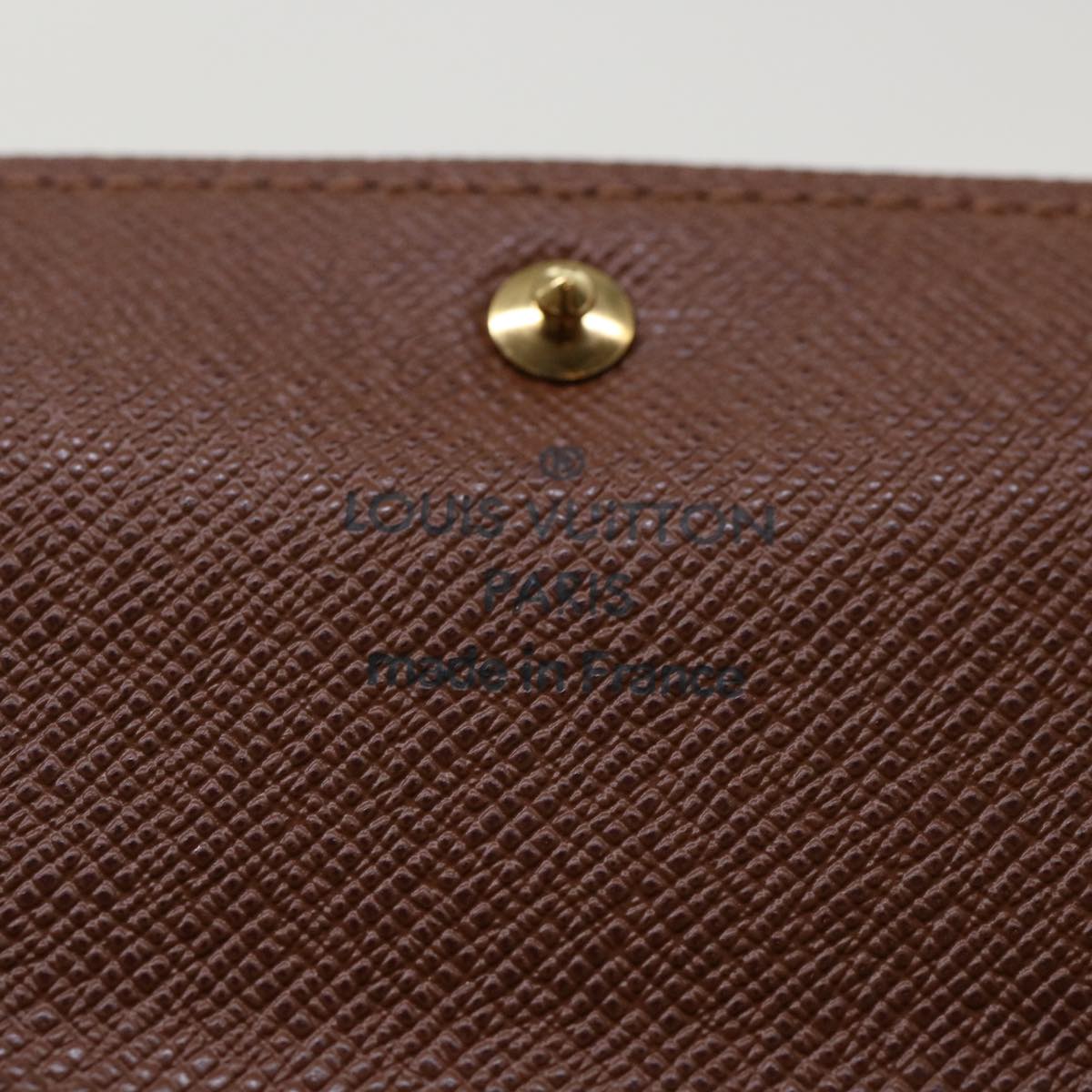 LOUIS VUITTON Monogram Portefeuille Sarah Long Wallet M61734 LV Auth 49957A