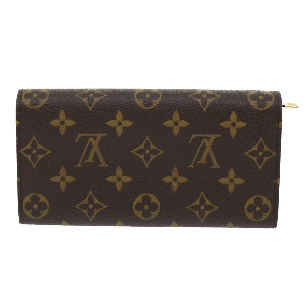 LOUIS VUITTON Monogram Portefeuille Sarah Long Wallet M61734 LV Auth 49957A