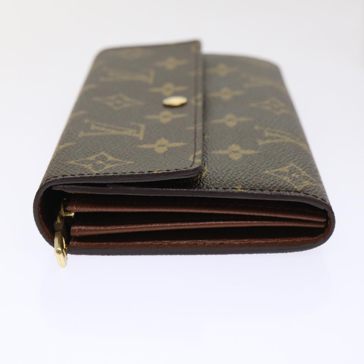 LOUIS VUITTON Monogram Portefeuille Sarah Long Wallet M61734 LV Auth 49957A