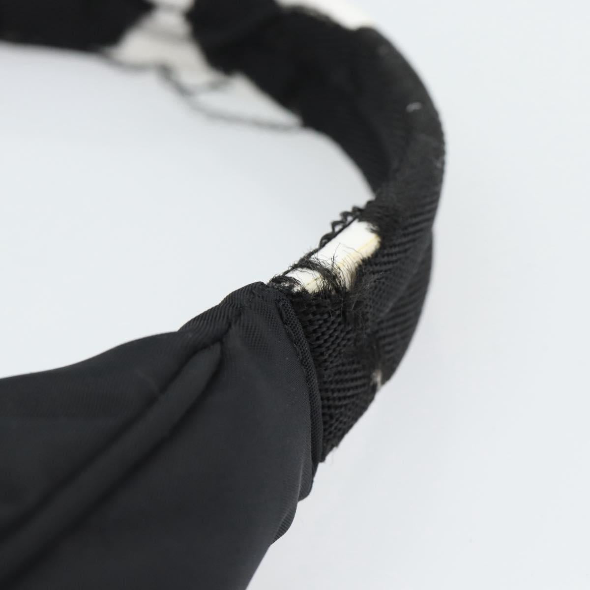 PRADA Pouch Nylon Black Auth 49968