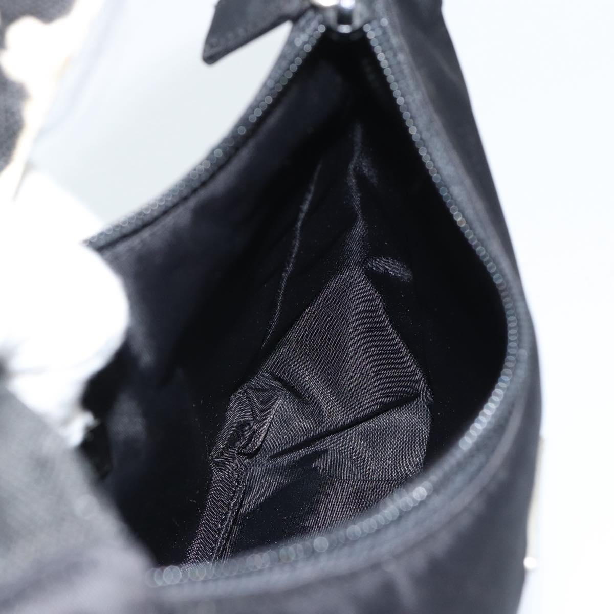 PRADA Pouch Nylon Black Auth 49968