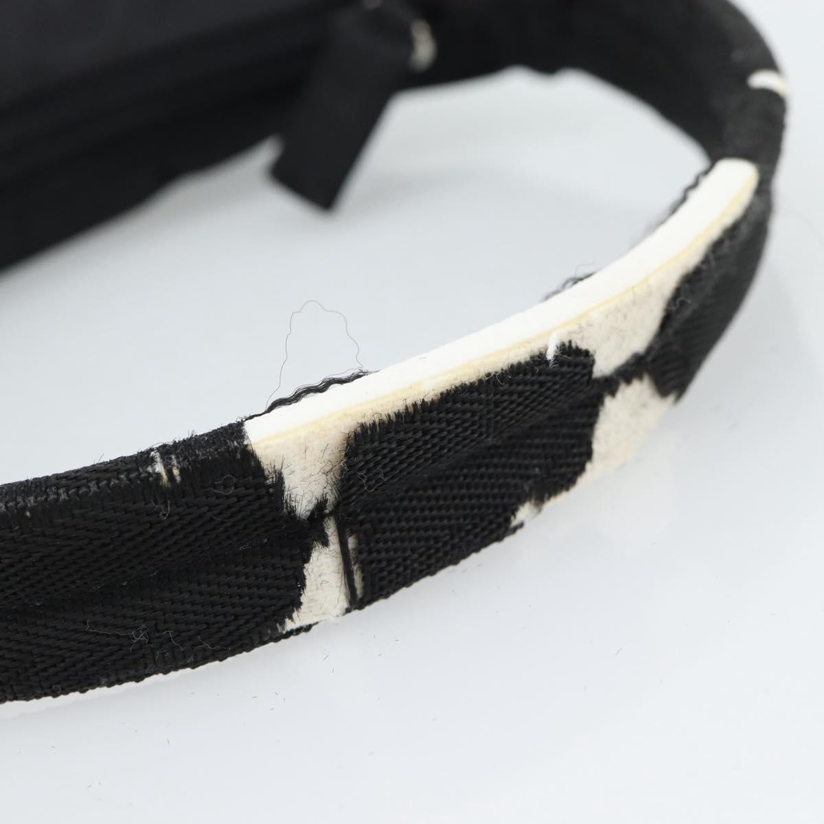 PRADA Pouch Nylon Black Auth 49968