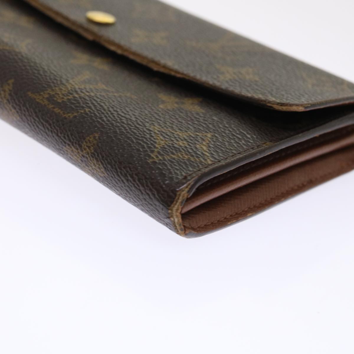 LOUIS VUITTON Monogram Portefeuille Sarah Long Wallet M60531 LV Auth 49970