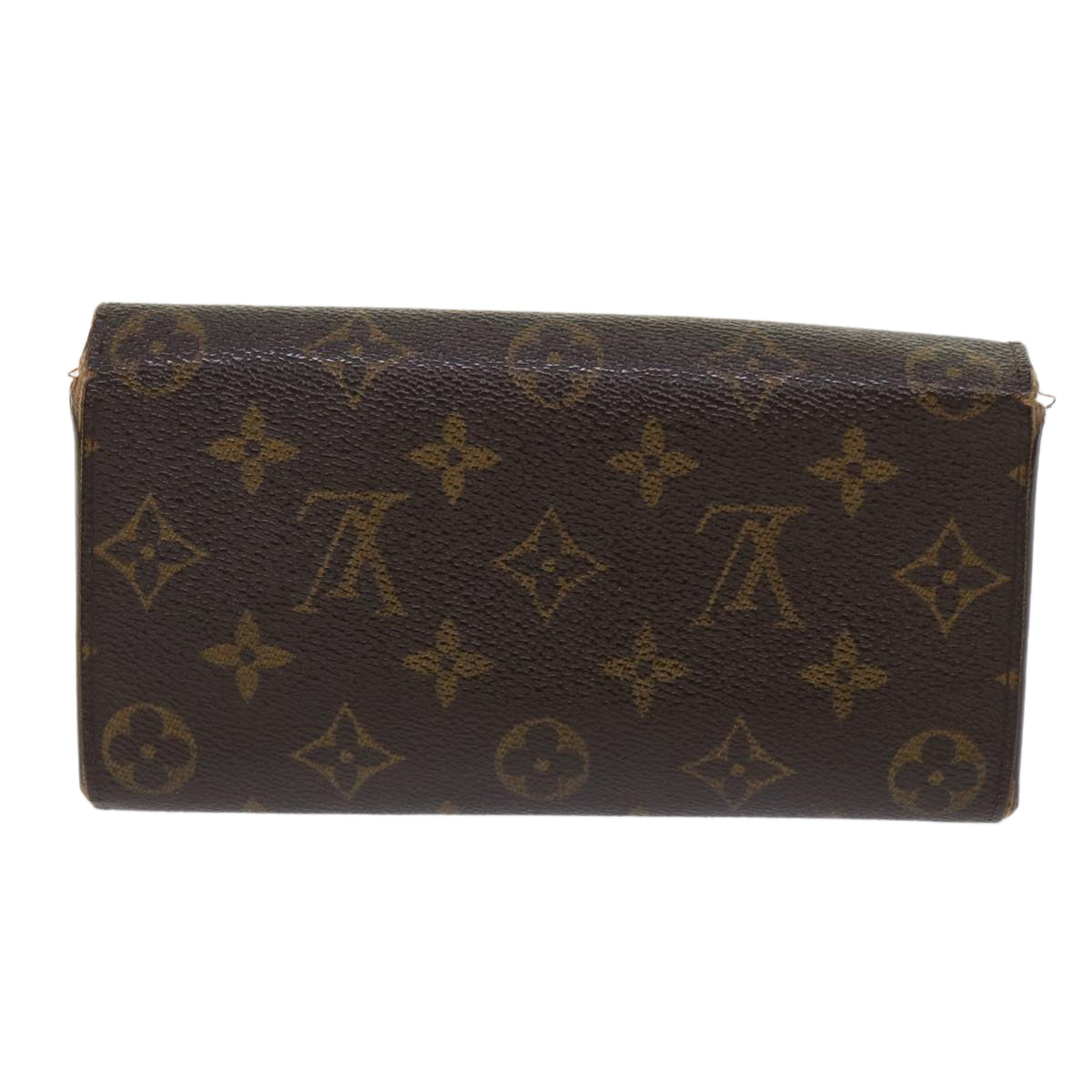 LOUIS VUITTON Monogram Portefeuille Sarah Long Wallet M60531 LV Auth 49970