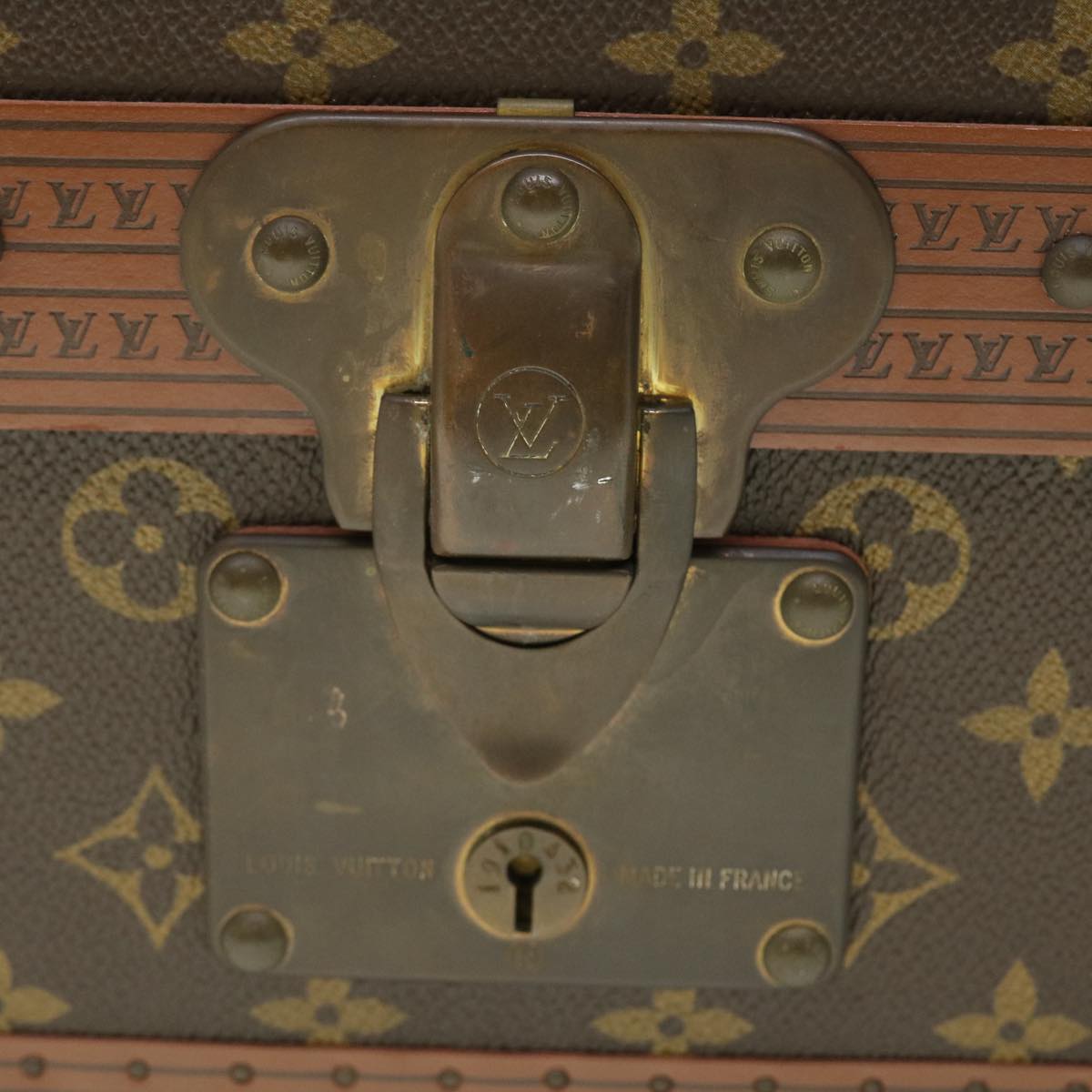 LOUIS VUITTON Monogram Gemine Shoes Trunk M21626 LV Auth 49981A